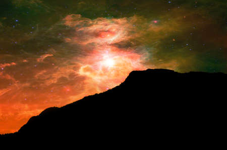 Sunset mountain 