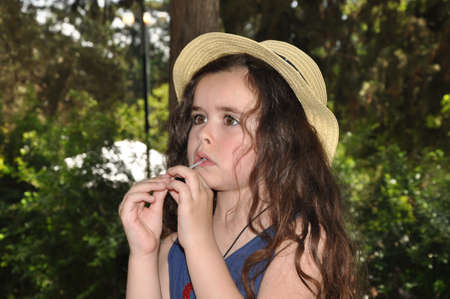 Israeli child の写真素材