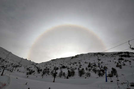 Sunrise Of Israeli Winterの写真素材