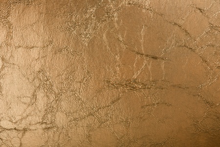 Golden leather backgroundの写真素材