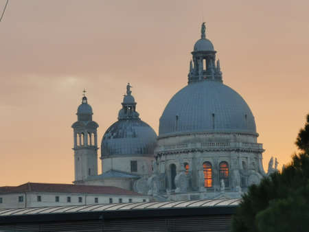 Church in Venice in Italyの写真素材