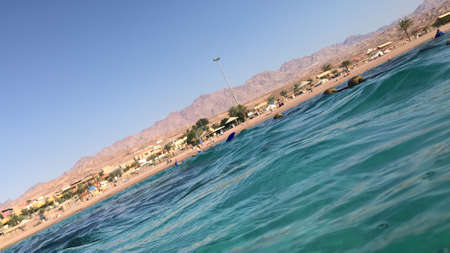 Red Sea in Aqaba very beautiful reefsの写真素材