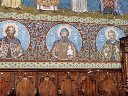 bulgarian orthodox church in sofia bulgaria on november 12th, 2021のeditorial素材