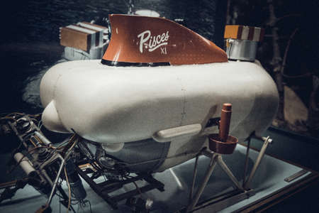 Model submersible Piscesの写真素材