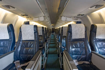 board of the airplaneの写真素材