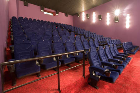 empty cinema auditorium