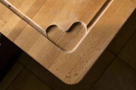 beautiful lines flow wood texture carving.の写真素材