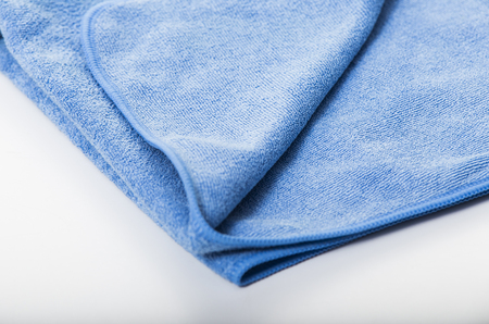 Microfiber towel for car wipe.の写真素材