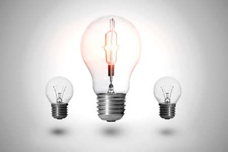 Small Idea vs big Idea concept.の写真素材