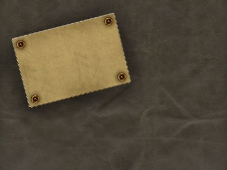 Leather grunge background of brown colorの写真素材