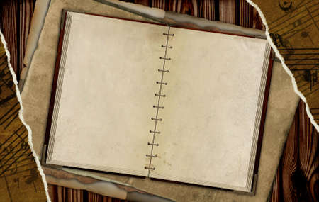 Grunge retro background of brown colorの写真素材