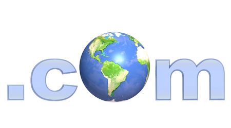 Conceptual image - global communication. 3d renderの写真素材