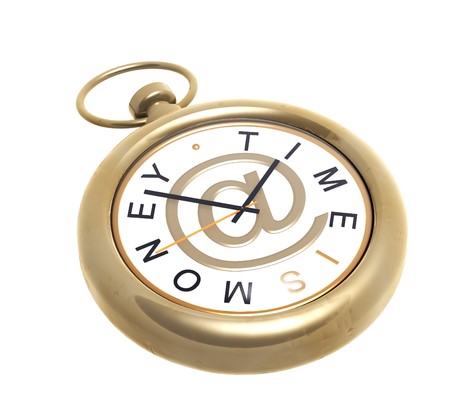 Conceptual image - high-speed message transfer on email