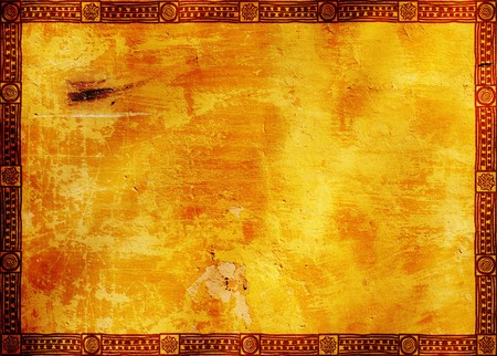 Background - frame with American Indian traditional patternsの写真素材