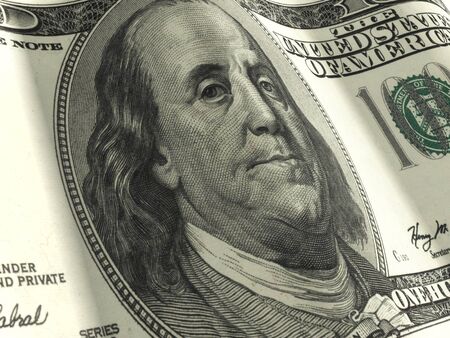 Horizontal background with dollar texture