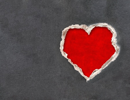 Horizontal valentine background with paper textureの写真素材