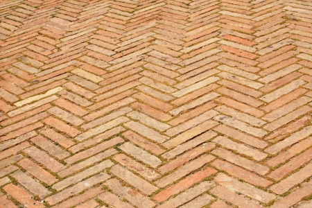 Texture of ancient paving stoneの写真素材