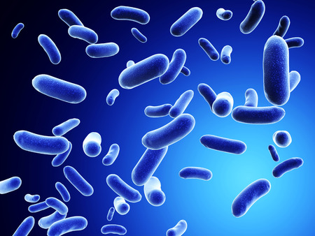 Colony of pathogen bacteria - 3d renderの写真素材