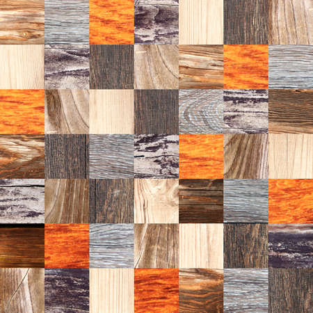Seamless background with wooden patterns of different colors. Endless texture can be used for...