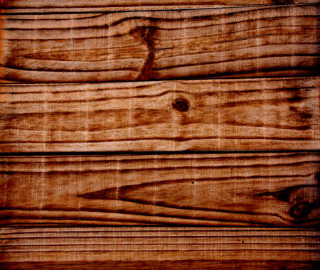Texture of old wooden boards of brown color. Vertical or horizontal background with retro wood...