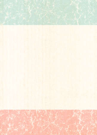 Striped cardboard texture with strip pattern of blue and pink colors. Horizontal or vertical retro banner with paper texture. Paper cardboard background. Recycled carton material. Copy space for textの写真素材