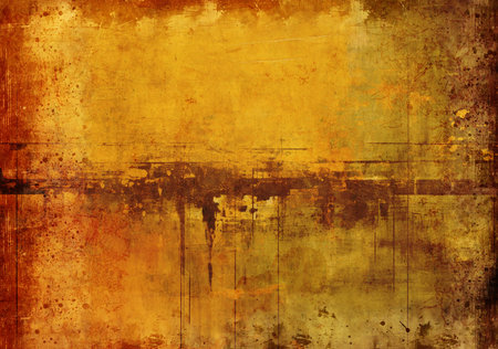 Grunge background with old cardboard texture. Horizontal or vertical urban retro banner with paper texture. Vintage cardboard background. Copy space for textの写真素材
