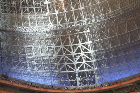 Donetsk, Ukraine - 29 August 2009 "Grand Show" - Donbass arena stadium, opening in Donetskのeditorial素材