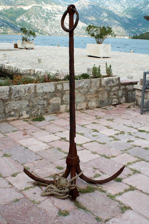 old anchor.の写真素材