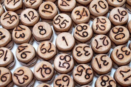 lotto numbersの写真素材