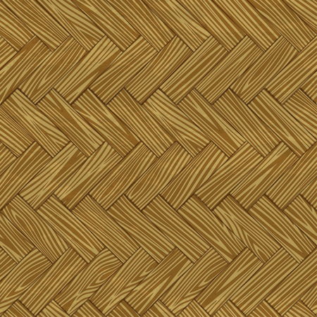 Wooden striped textured parquet background. Seamless pattern. Vector.のイラスト素材