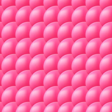 Pink balloons pattern.のイラスト素材