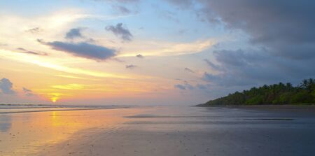 Low tide at Playa Domincal, Costa Rica.