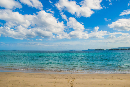A beautiful beach in the northern part of Costa Rica.の写真素材