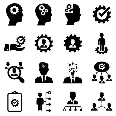 Skill,Ability icon set. Signs for infographic, logo, app development and website design.のイラスト素材