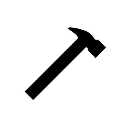 hammer iconのイラスト素材
