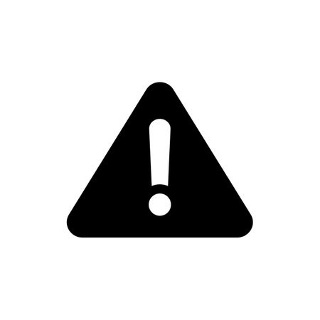Exclamation danger signのイラスト素材