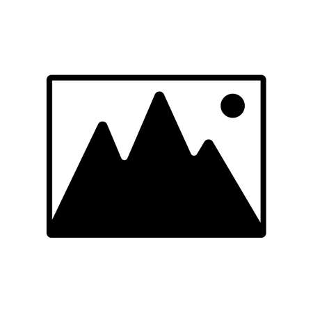 Image Gallery Icon Symbol. Premium Quality Isolated Element In Trendy Style. Vector Illustration of Image, Photo and Album Meaning Concept.のイラスト素材