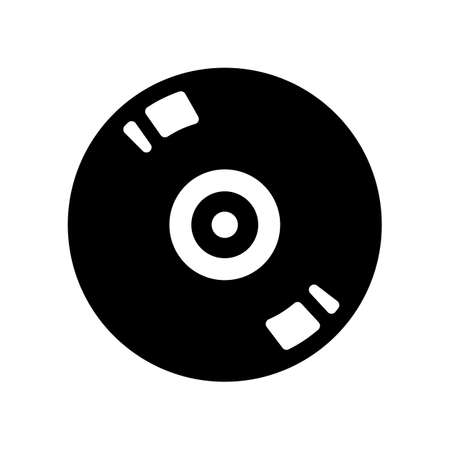 Cd icon vectorのイラスト素材