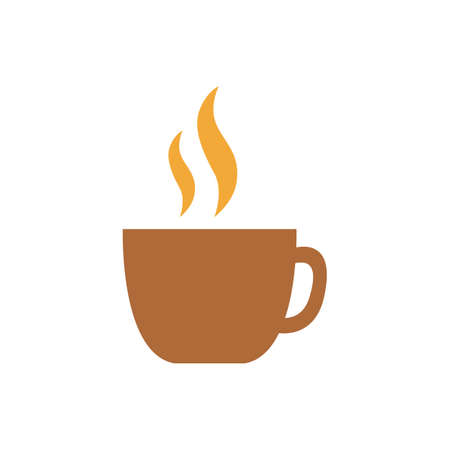 coffee cup icon, coffee mug design, hot drink espressoのイラスト素材