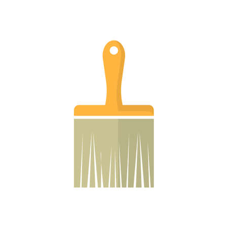 vector painting brush illustration isolated, painting work, painting sign and symbolのイラスト素材