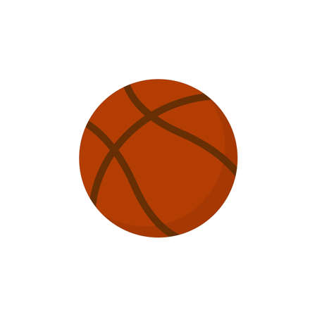 Basketball Icon. Basketball ball. Flat design.のイラスト素材