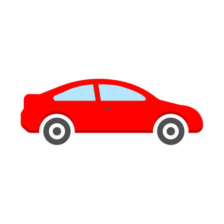 car icon, vector illustration. Flat design eps 10のイラスト素材