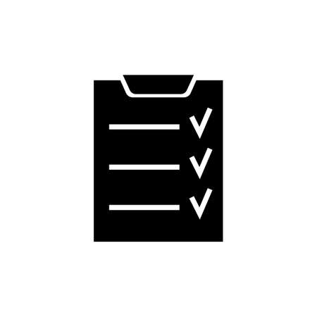 checklist icon vectorのイラスト素材