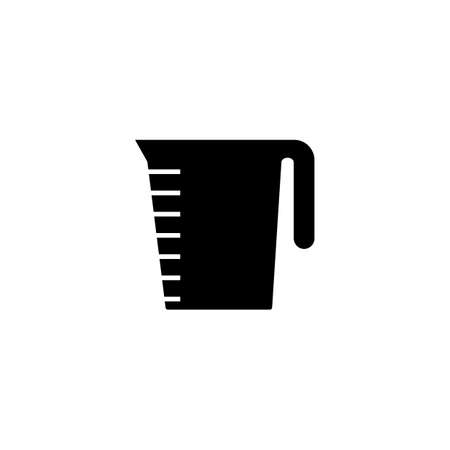 decanted icon. Simple filled decanted vector icon. On white background.のイラスト素材