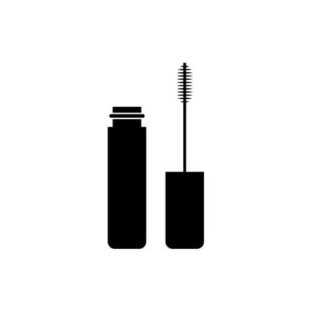 Mascara brush icon. Flat design style. Modern vector pictogram for web graphics - stock vectorのイラスト素材