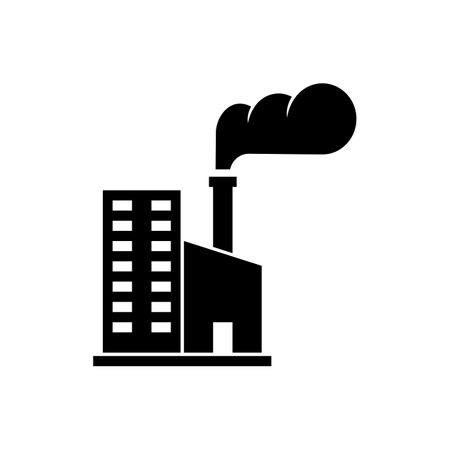 Factory icon. Vector symbol stock illustration web.のイラスト素材
