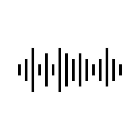 Equalizer music flat icon vector symbol stock illustration web.