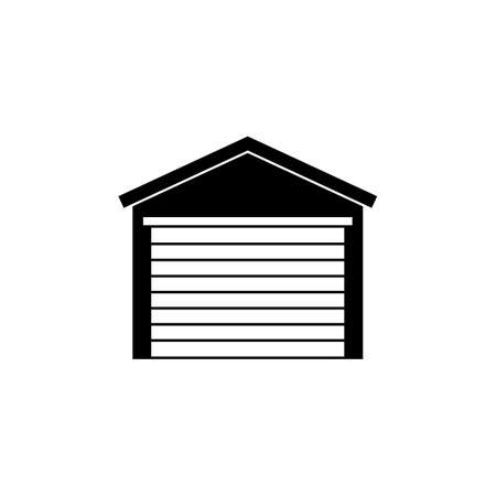 garage Icon. vector symbol stock illustration web.のイラスト素材
