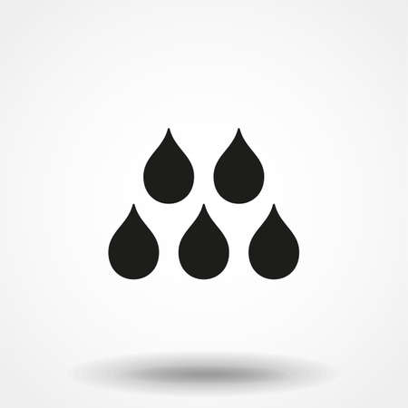 Water drop - Vector iconのイラスト素材