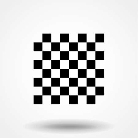 black pictogram on white background. flat style. chess icon for your web site design, logo, app, UI.のイラスト素材
